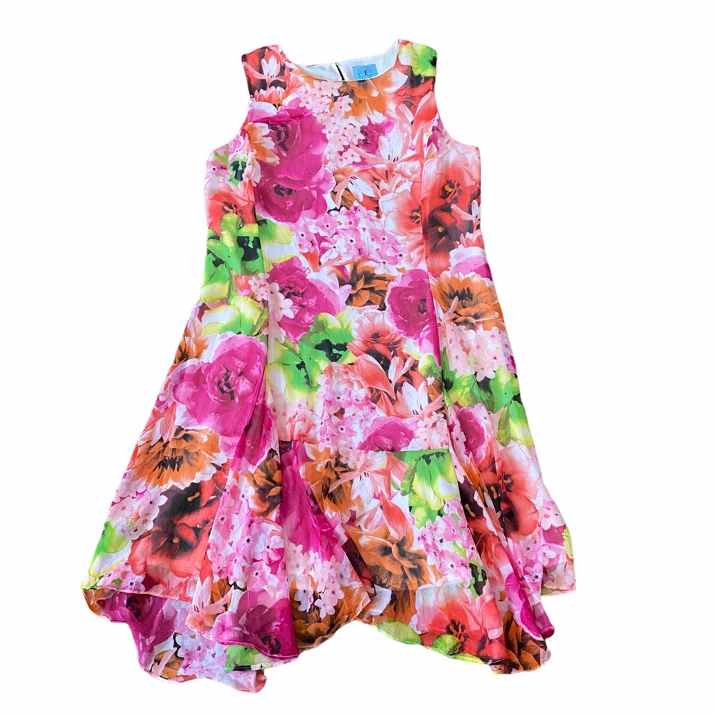 CeCe Floral Sleeveless dress